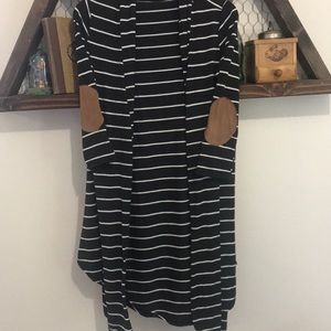 Stripped cardigan